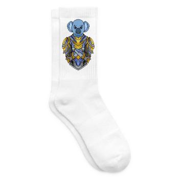 Ritter Koala Kreuzritter - Tennissocken - Weiß - Rechts