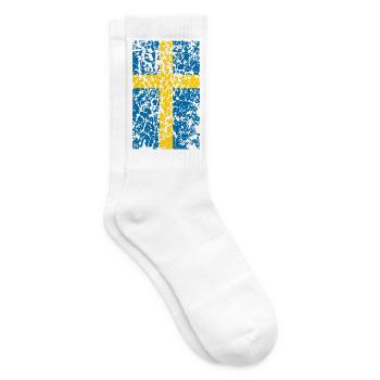 Schweden Vintage - Tennissocken - Weiß - Rechts