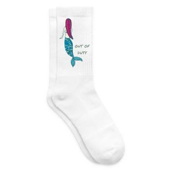 mermaid out of duty - Tennissocken - Weiß - Rechts