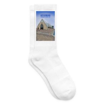 Göteborg Suède - Chaussettes de tennis - blanc - Droite