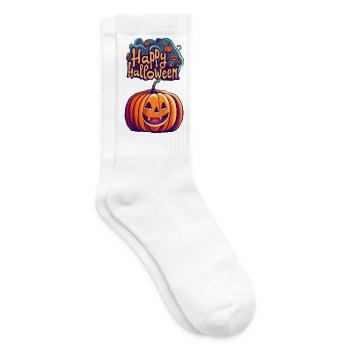Halloween - Chaussettes de tennis - blanc - Droite