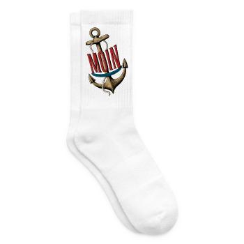 Moin - Tennissocken - Weiß - Rechts