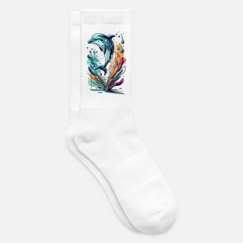 DELFIN - Tennissocken - Weiß