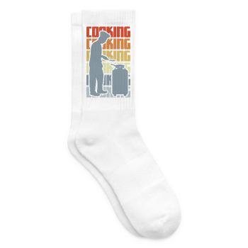Cuisine vintage - Chaussettes de tennis - blanc - Droite