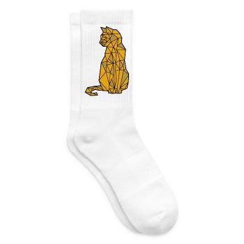 Chat Chat Chemise Chat Chat Propriétaire - Chaussettes de tennis - blanc - Droite