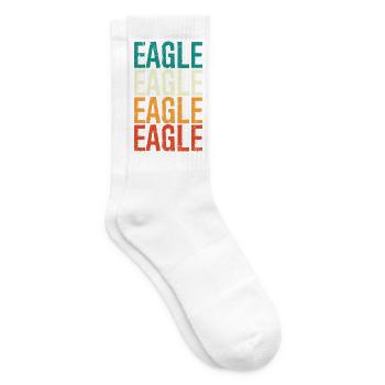 Eagle Vintage - Tennis socks - white - Right