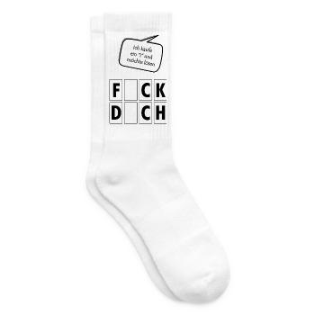 Ich kaufe ein I und möchte lösen - Tennissocken - Weiß - Rechts