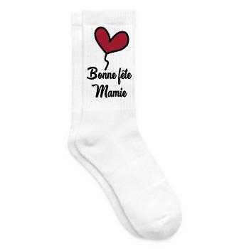 FÊTE DES MÈRES - Chaussettes de tennis - blanc - Droite
