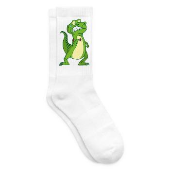Les petits bras du tyrannosaure - Chaussettes de tennis - blanc - Droite