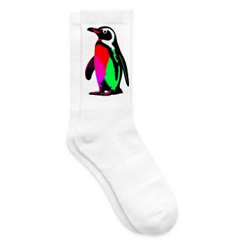 Pinguin - Tennissocken - Weiß - Rechts