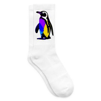 Pinguin - Tennissocken - Weiß - Rechts