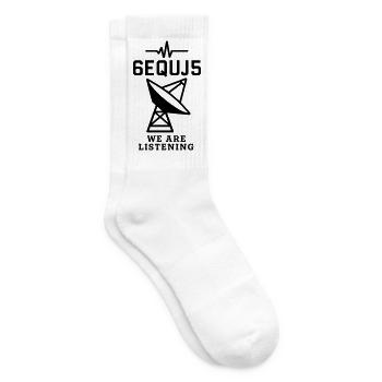 WOW! Signal - Tennis socks - white - Right