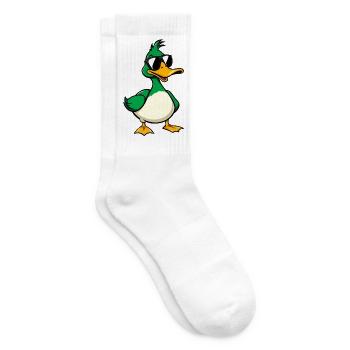 Duck - Tennis socks - white - Right