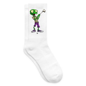 Golf Aliens - Tennissocken - Weiß - Rechts