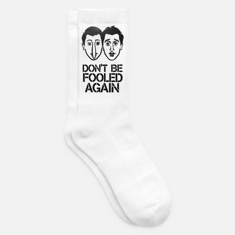 Don’t be fooled again tshirts - Chaussettes de tennis - blanc