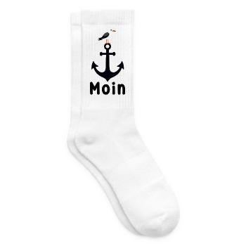 Anker Möwe Moin - Tennissocken - Weiß - Rechts