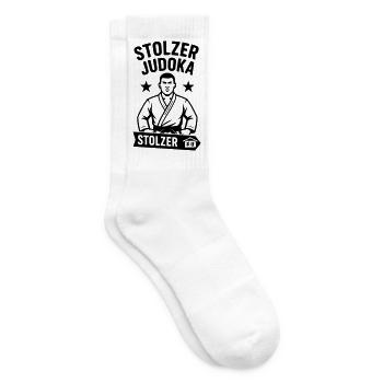 Proud judoka - Tennis socks - white - Right