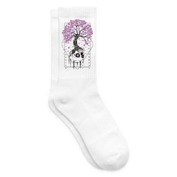 Nach dem Leben - Tennissocken - Weiß - Rechts