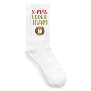 X-Mas Kekse Team - Tennissocken - Weiß - Rechts