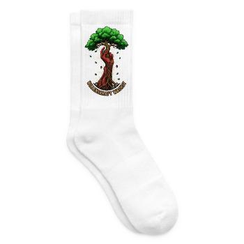 Willenskraft Wachst - Tennissocken - Weiß - Rechts