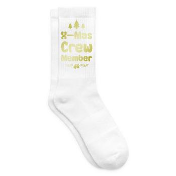 Membre de l’équipage de Noël - Chaussettes de tennis - blanc - Droite