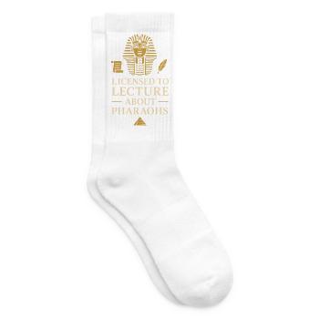 L’archéologie pharaonienne dans l’Égypte ancienne - Chaussettes de tennis - blanc - Droite