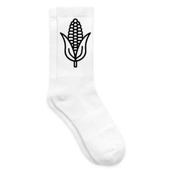corn on the cob - Tennis socks - white - Right