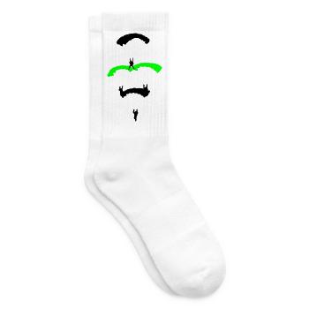 Parachute Diamond - Tennis socks - white - Right