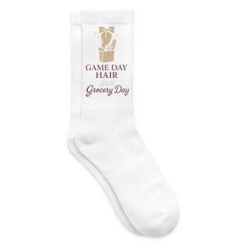 Cadeau du club de pom-pom girls - Chaussettes de tennis - blanc - Droite