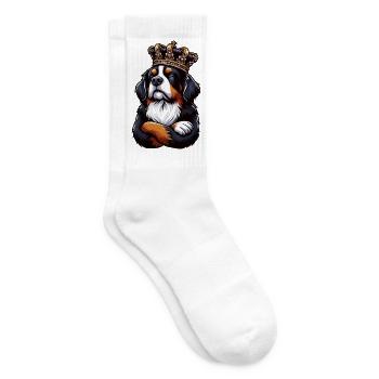 Berner Sennenhund Sennenhunde Sennen Besitzer - Tennissocken - Weiß - Rechts