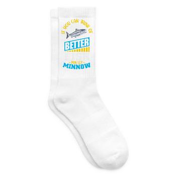 Pêcheur, pêcheur, dits, Petri Heil - Chaussettes de tennis - blanc - Droite