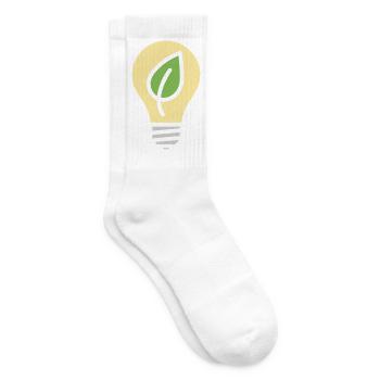 Ampoule Environnement Électricité - Chaussettes de tennis - blanc - Droite