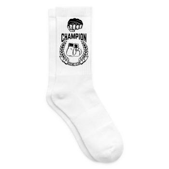Boxing Champion - Tennis socks - white - Right