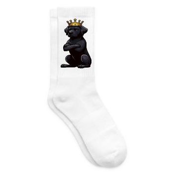 Labrador Labradorbesitzer Labradorliebhaber  - Tennissocken - Weiß - Rechts