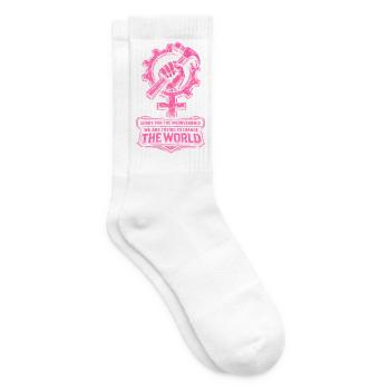 Feminismus Feministin Feminist - Tennissocken - Weiß - Rechts