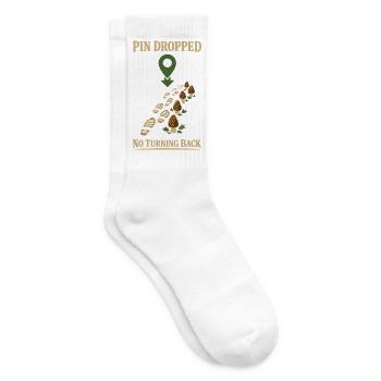 Morchelpilz-jäger Wilde Morchelpilze Auf - Tennissocken - Weiß - Rechts