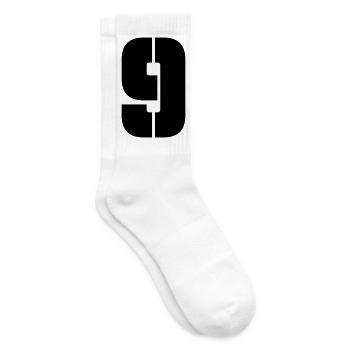 9 - Tennissocken - Weiß - Rechts
