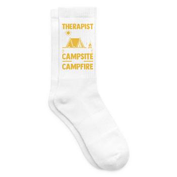Camping Bonfire Camp Life Forest Camper - Tennissocken - Weiß - Rechts