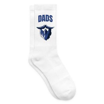 Les papas cool ont la barbe - Chaussettes de tennis - blanc - Droite