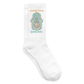 Spirituell geschützte Zen-Intuition - Tennissocken - Weiß - Rechts