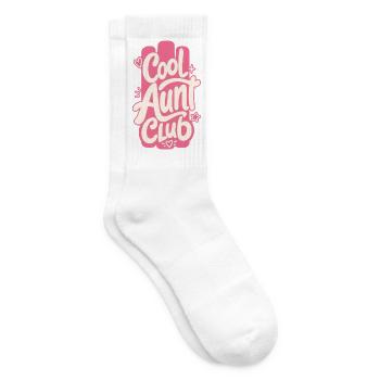 Cool Aunt Club - Tennissocken - Weiß - Rechts