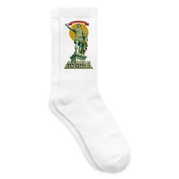 Augustus Augsburgs Namensgeber - Tennissocken - Weiß - Rechts