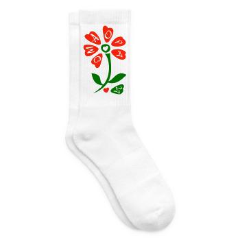 Oma und Opa 2027 - Tennissocken - Weiß - Rechts