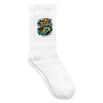 Wild Storm Sea-like Kraft - Tennissocken - Weiß - Rechts