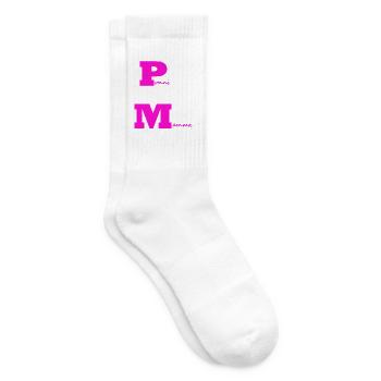 PonyMom pink - Tennissocken - Weiß - Rechts