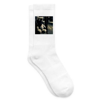 Wating Noir Teddy - Tennissocken - Weiß - Rechts