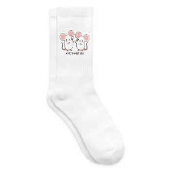 Mice to meet you Maus - Tennissocken - Weiß - Rechts