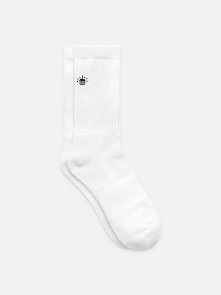 Burger - Tennissocken - Weiß