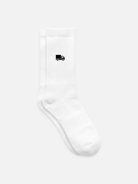 Truck1 - Tennissocken - Weiß