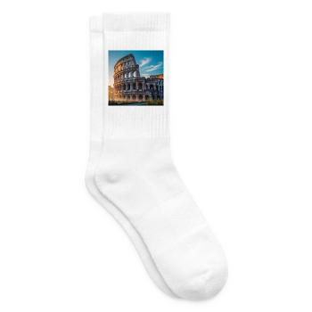 Sporthalle - Tennissocken - Weiß - Rechts
